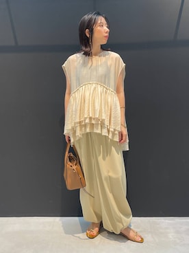 「アイテム（ピアス（両耳用））」を使った、cl___naoさん（レディース・149cm・30代）の夏コーディネート