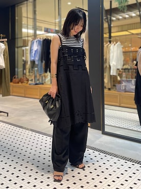 「アイテム（クラッチバッグ）」を使った、cl___naoさん（レディース・149cm・30代）の夏コーディネート