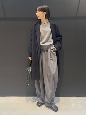 「アイテム（ピアス（両耳用））」を使った、cl___naoさん（レディース・149cm・30代）の秋コーディネート