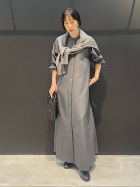 「アイテム（ワンピース/ドレス）」を使った、cl___naoさん（レディース・149cm・30代）の秋コーディネート