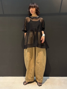 「Curensology（カレンソロジー）のアイテム」を使った、cl___naoさん（レディース・149cm）の春コーディネート