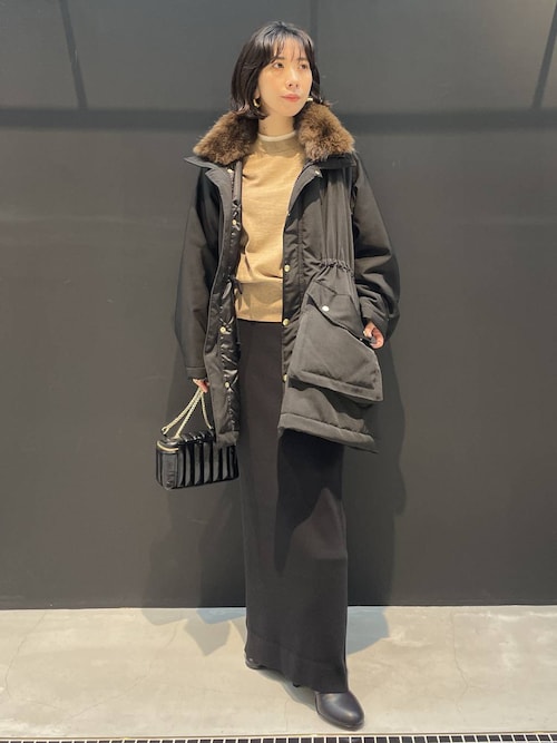 Curensology(カレンソロジー)/＜&RC＞フェイクファーエリツキスウェーディッシュモッズコート