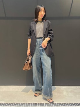 「アイテム（ピアス（両耳用））」を使った、cl___naoさん（レディース・149cm）の夏コーディネート