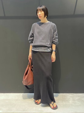 「アイテム（スカート）」を使った、cl___naoさん（レディース・149cm・30代）の秋コーディネート