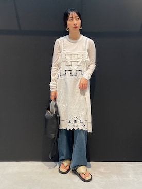「アイテム（ピアス（両耳用））」を使った、cl___naoさん（レディース・149cm・30代）の夏コーディネート