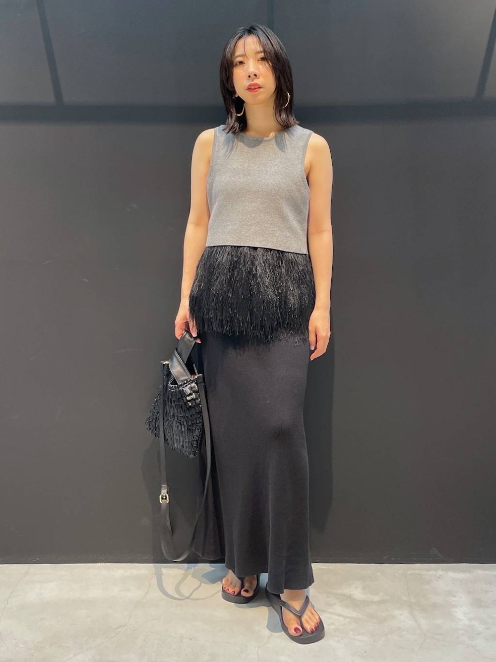 Curensology(カレンソロジー)/コットンショートタンクニットを使った