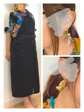 「ScoLar（スカラー）のアイテム」を使った、misato　さん（レディース・156cm）の夏コーディネート