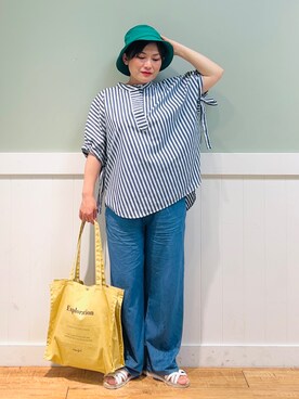 タナさん（レディース・155cm）の夏コーディネート