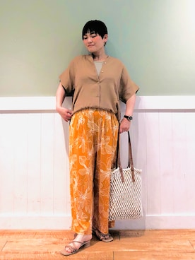 タナさん（レディース・155cm）の夏コーディネート
