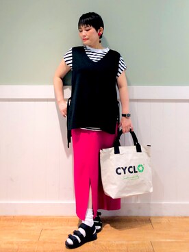 タナさん(レディース・155cm)の夏コーディネート