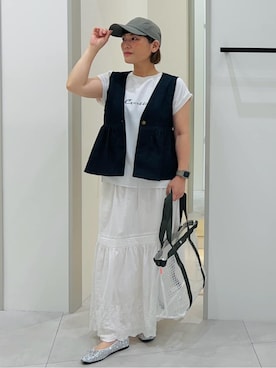 タナさん(レディース・155cm)の夏コーディネート