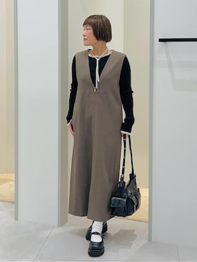 タナさん（レディース・155cm）の春コーディネート