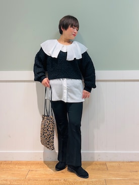 タナさん(レディース・155cm)の冬コーディネート