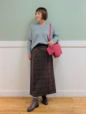 タナさん（レディース・155cm）の秋コーディネート