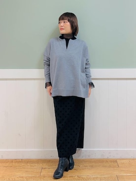 タナさん(レディース・155cm)の冬コーディネート