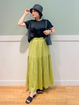 タナさん（レディース・155cm）の春コーディネート