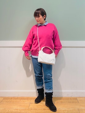 タナさん(レディース・155cm)の冬コーディネート