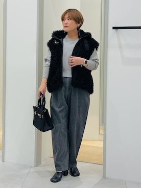 タナさん(レディース・155cm)の冬コーディネート