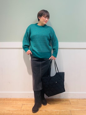 タナさん(レディース・155cm)の冬コーディネート