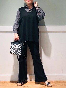 タナさん（レディース・155cm）の春コーディネート