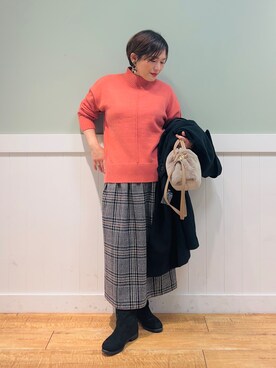 タナさん(レディース・155cm)の冬コーディネート