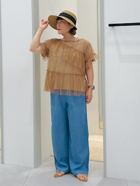 タナさん（レディース・155cm）の夏コーディネート