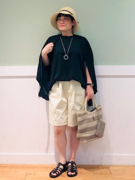 タナさん（レディース・155cm）の夏コーディネート