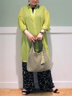 タナさん（レディース・155cm）の春コーディネート