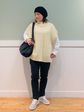 タナさん（レディース・155cm）の冬コーディネート