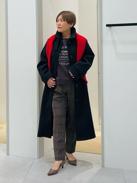 タナさん(レディース・155cm)の冬コーディネート