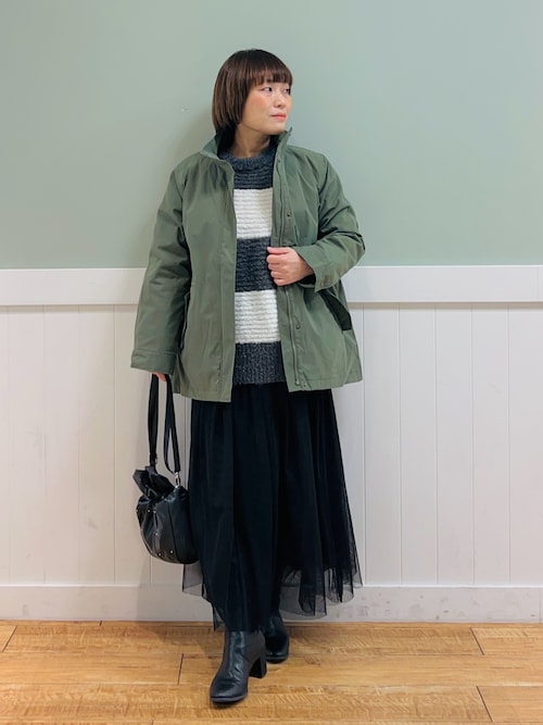 セール】【洗える/S-LL/撥水/3way】着こなし自在でロングシーズン