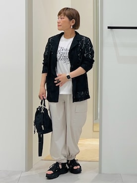 タナさん（レディース・155cm）の春コーディネート