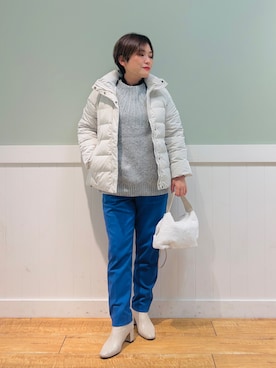 タナさん（レディース・155cm）の冬コーディネート