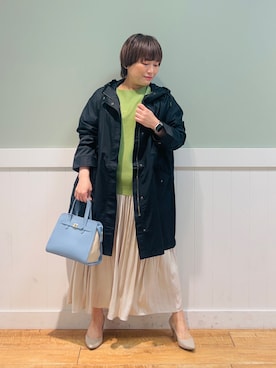 「DRESKIP（ドレスキップ）のアイテム（パンプス）」を使った、タナさん（骨格ウェーブ・レディース・155cm）の冬コーディネート
