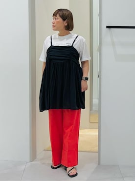 タナさん(レディース・155cm)の夏コーディネート