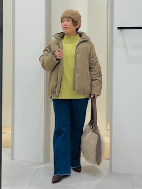タナさん(レディース・155cm)の冬コーディネート