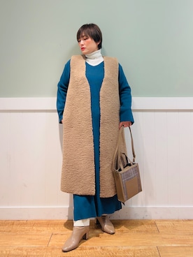 タナさん（レディース・155cm）の冬コーディネート