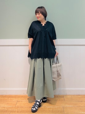 タナさん（レディース・155cm）の春コーディネート