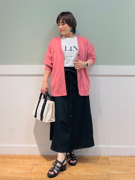 タナさん（レディース・155cm）の春コーディネート