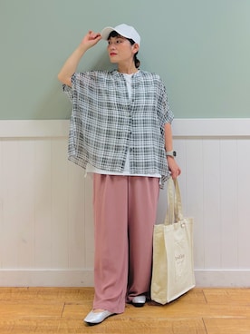 タナさん（レディース・155cm）の夏コーディネート