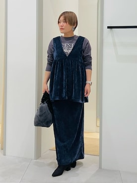 タナさん（レディース・155cm）の冬コーディネート