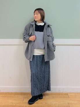 タナさん(レディース・155cm)の冬コーディネート