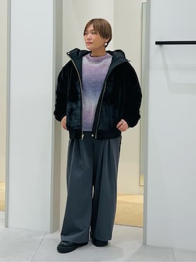 タナさん(レディース・155cm)の冬コーディネート