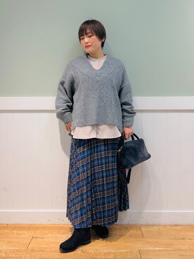 タナさん（レディース・155cm）の冬コーディネート