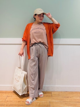 タナさん（レディース・155cm）の夏コーディネート