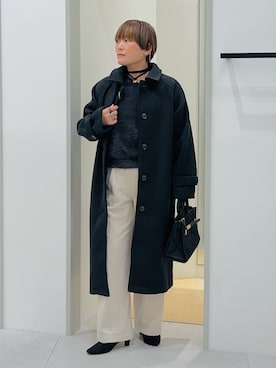 「アイテム（その他アウター）」を使った、タナさん（レディース・155cm）の秋コーディネート