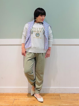 タナさん（レディース・155cm）の冬コーディネート