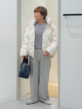 「THE SHOP TK （ザ ショップ ティーケー ）のアイテム」を使った、タナさん（レディース・155cm）の秋コーディネート