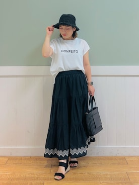 タナさん（レディース・155cm）の夏コーディネート