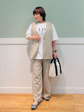 タナさん（レディース・155cm）の春コーディネート